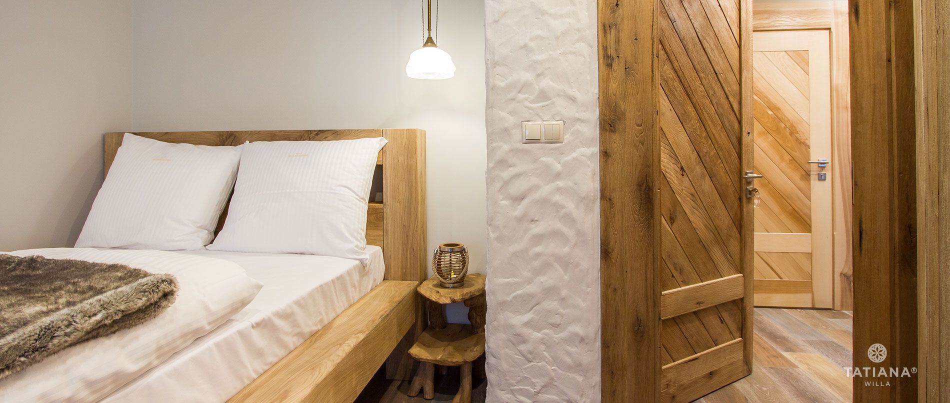 Apartament Stary Dębowy - sypialnia