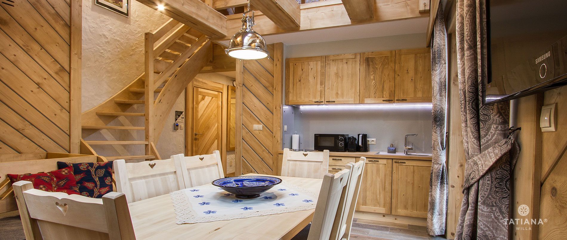 Apartament Stary Smrekowy - aneks kuchenny