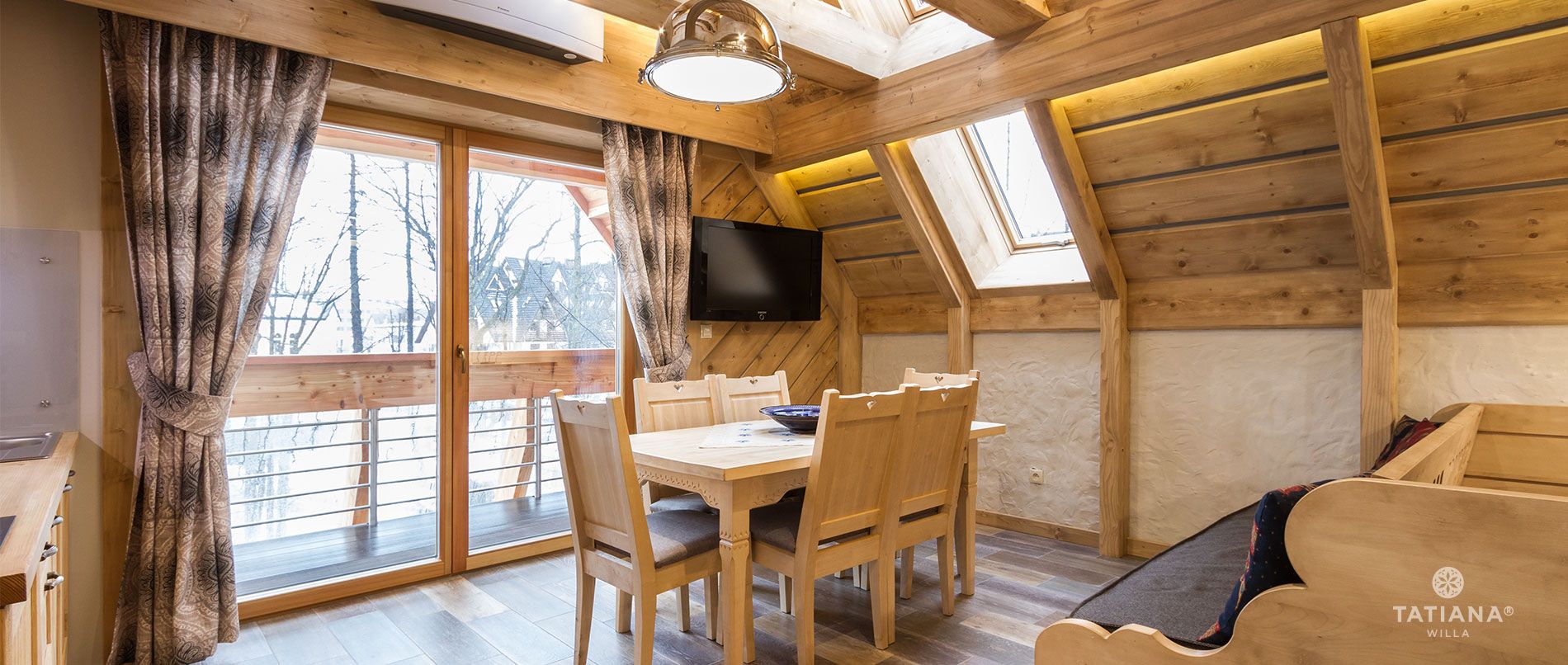 Apartament Stary Smrekowy - salon