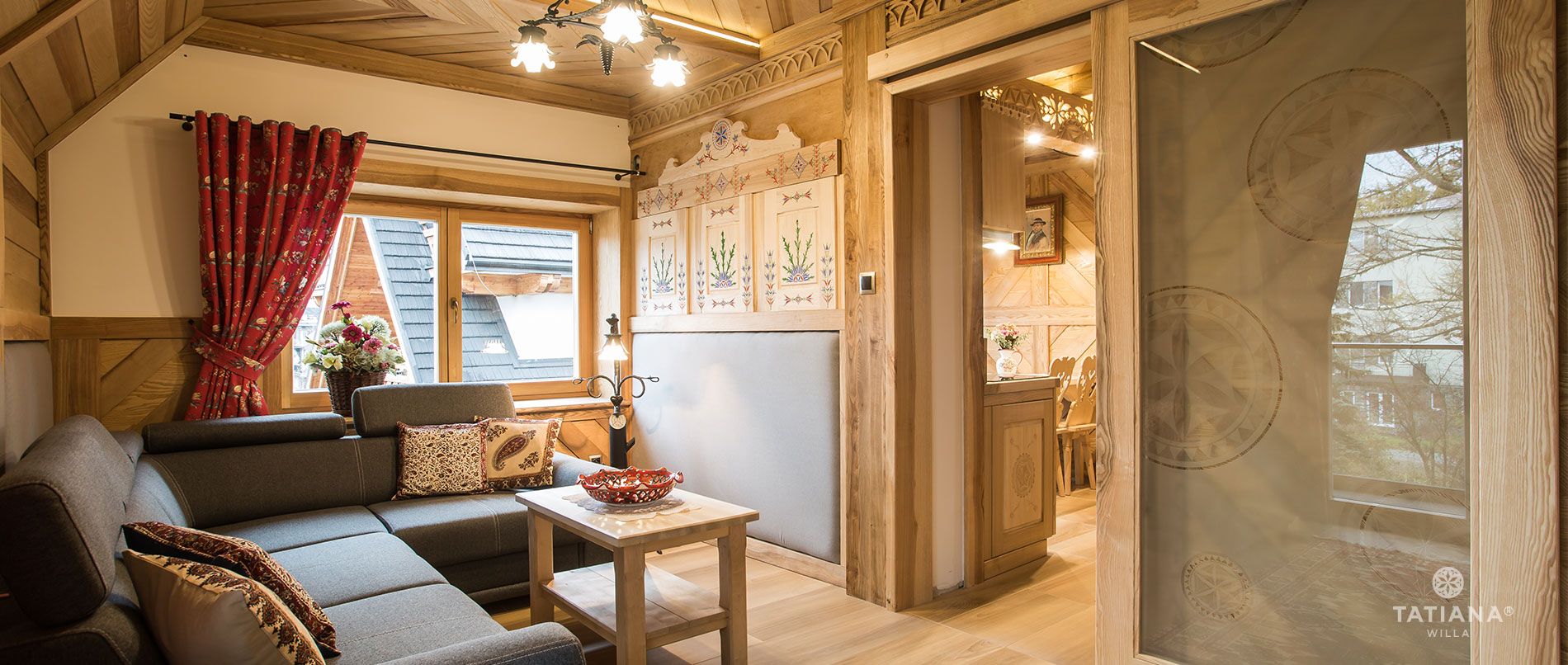 Apartament Tatrzański - salon